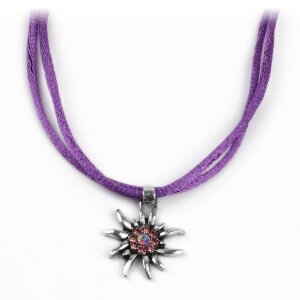 Chain with pendant (purple) 01103303