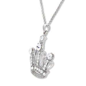 Womens necklace, Tillberg with Swarovski stones, crown,...