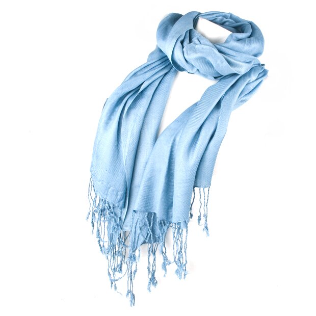 neckerschief, fine scarf light turquoise