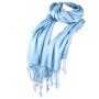neckerschief, fine scarf light turquoise