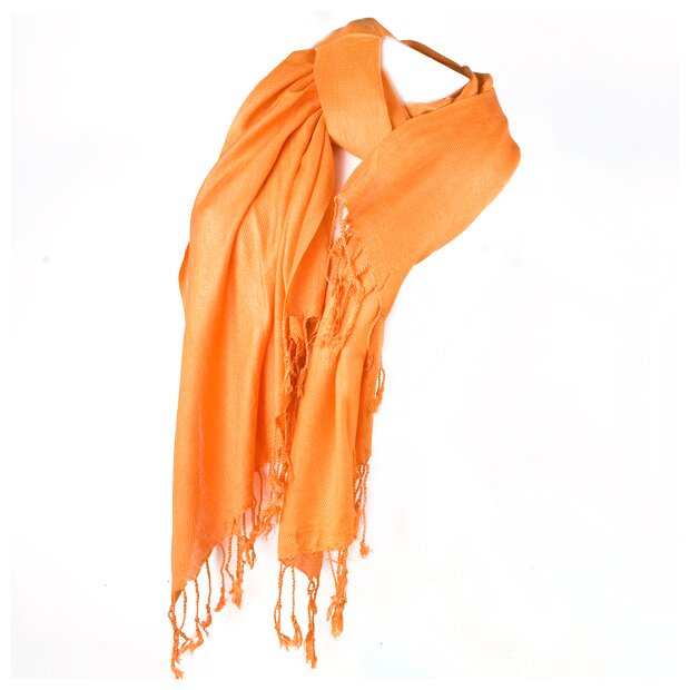 neckerschief, fine scarf orange