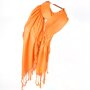neckerschief, fine scarf orange