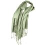 neckerschief, fine scarf dark green