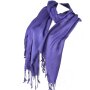 neckerschief, fine scarf purple blue