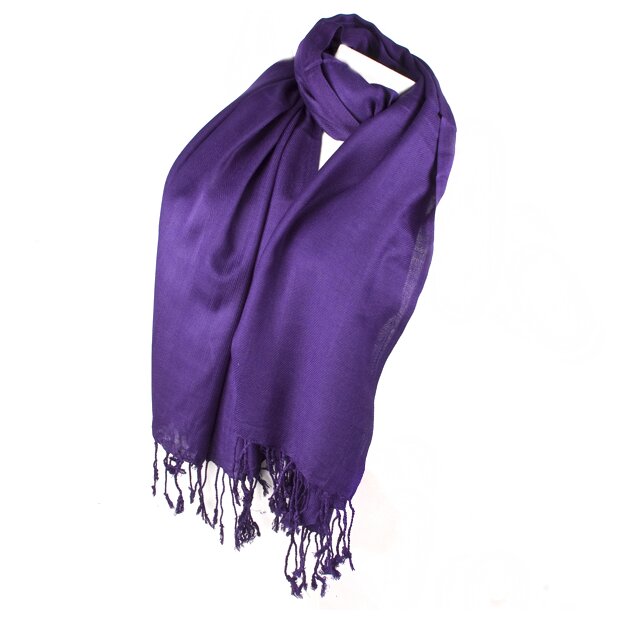 neckerschief, fine scarf dark purple