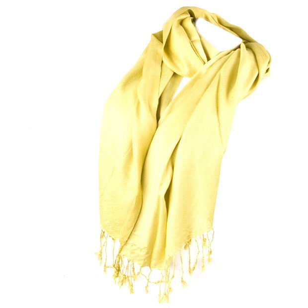 neckerschief, fine scarf yellow