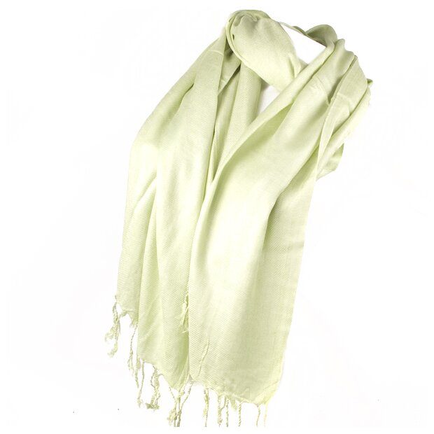 neckerschief, fine scarf lime green