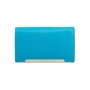 Tillberg ladies wallet wallet made from real nappa leather 9,5x15x3,5 cm royal blue
