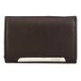 Tillberg ladies wallet wallet made from real nappa leather 9,5x15x3,5 cm black