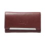 Tillberg ladies wallet made from real leather 9,5 cm x 17 cm x 3 cm, reddish brown