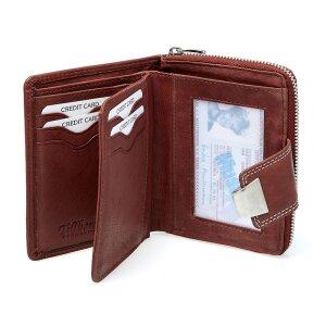 Wallet made from real nappa leather