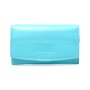 Tillberg ladies wallet made from real nappa leather turquoise