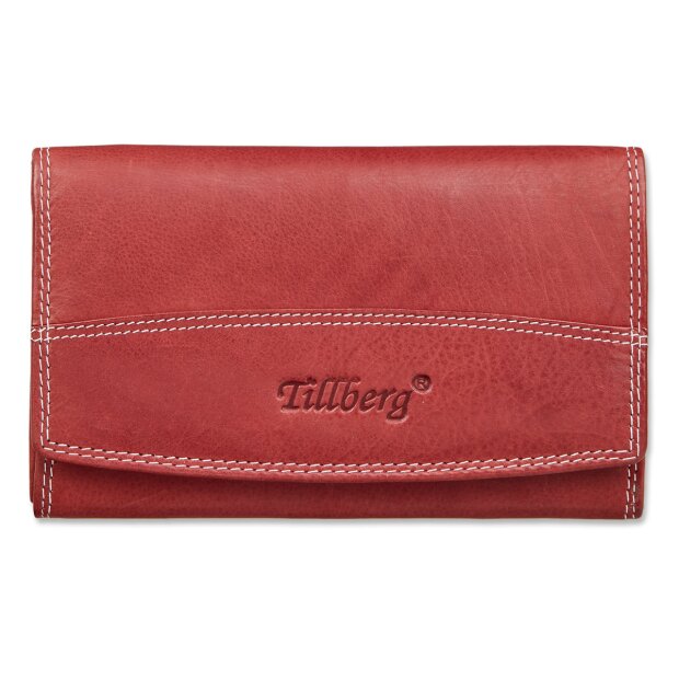 Tillberg ladies wallet made from real nappa leather cognac