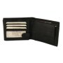 Tillberg mens wallet made from real nappa leather black+brown