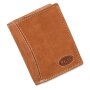 Wild Real Only!!! mens wallet made from real leather tan