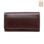 Tillberg ladies wallet made from real leather 9,5x16,5x3cm brown