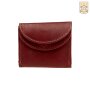 Tillberg wallet made from real leather 7 cm x 8,5 cm x 1,5 cm, reddish brown