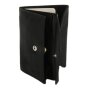 Tillberg wallet made from real leather 7 cm x 8,5 cm x 1,5 cm, black