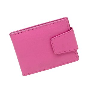 Tillberg credit card case made from real nappa leather, pink