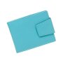 Tilllberg credit card case made from real nappa leather, seablue