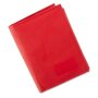 Tillberg wallet made of genuine leather 12.5x10x2 cm red