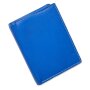 High quality and robust real leather wallet from the brand Tillberg royal blue