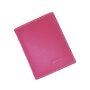 High quality and robust real leather wallet from the brand Tillberg pink