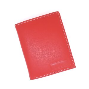 High quality and robust real leather wallet from the brand Tillberg rot
