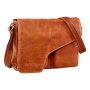 Tillberg shoulder bag made of real leather 25 cm x 32 cm x 10 cm tan