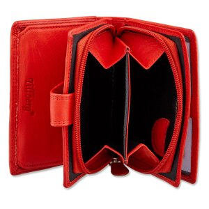 Tillberg ladies wallet made from real nappa leather 12x9x3 cm