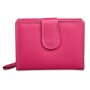 Tillberg ladies wallet made from real nappa leather 12x9x3 cm pink