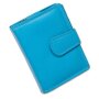 Tillberg ladies wallet made from real nappa leather 12x9x3 cm royal blue