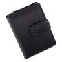 Tillberg ladies wallet made from real nappa leather 12x9x3 cm black