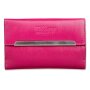 Tillberg ladies wallet made from real nappa leather 9,5x16x2 cm pink