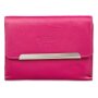 Tillberg ladies wallet made from real nappa leather 10x14x2 cm pink