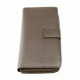 Tillberg womens wallet wallet made from real nappa leather 18.5x9.5x2.5 cm dark brown