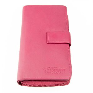 Tillberg womens wallet wallet made from real nappa leather 18.5x9.5x2.5 cm pink