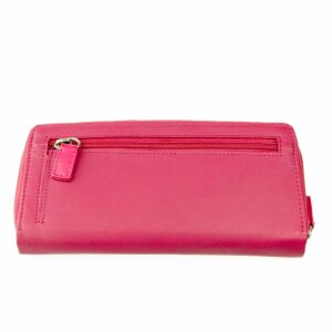 Tillberg womens wallet wallet made from real nappa leather 18.5x9.5x2.5 cm pink