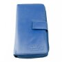 Tillberg womens wallet wallet made from real napppa leather 18.5x9.5x2.5 cm royal blue