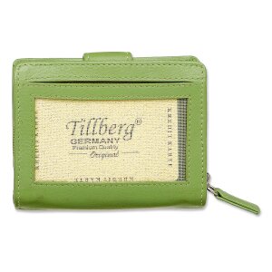 Tillberg Damengeldb&ouml;rse aus echtem Leder apfelgr&uuml;n 139-04-30
