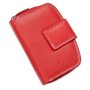 Tillberg ladies wallet made from real leather 14x10,5x3 cm red
