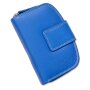Tillberg ladies wallet made from real leather 14x10,5x3 cm royal blue
