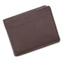 Tillberg wallet made from real nappa leather, dark brown