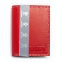 Tillberg wallet made from real nappa leather, RFID blocking, full leather, rot