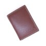 Tillberg wallet made from real nappa leather, RFID blocking, full leather, reddish brown