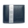 Tillberg wallet made from real nappa leather, RFID blocking, full leather, navy blue