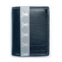 High-quality wallet made of real leather in portrait format from the brand Tillberg SR / 023 Full Leather Navy Blue