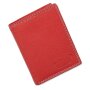 Hochwertige Geldb&ouml;rse aus echtem Leder in Hochformat von der MarkeTillberg Rot SR/023 Full Leather