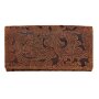 Tillberg Women and Men leather wallet 16 cm, brown SR-16370