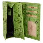 Tillberg Women and Men leather wallet 16 cm, green SR-16370